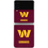 NFL Washington Commanders Distressed Galaxy Z Flip3 5G Skin