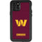 NFL Washington Commanders Distressed iPhone 11 Pro Waterproof Case