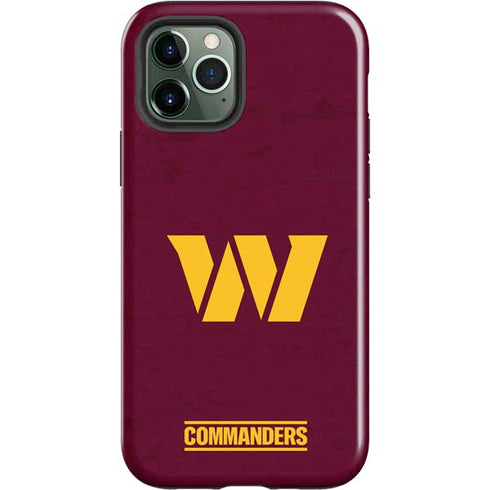 NFL Washington Commanders Distressed iPhone 12 Pro Impact Case