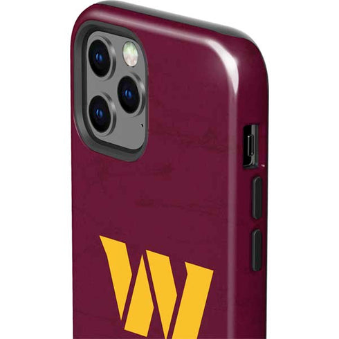 NFL Washington Commanders Distressed iPhone 12 Pro Impact Case