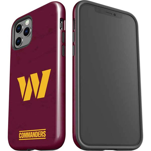 NFL Washington Commanders Distressed iPhone 12 Pro Impact Case