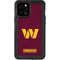 NFL Washington Commanders Distressed iPhone 12 Pro Max Waterproof Case