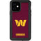 NFL Washington Commanders Distressed iPhone 12 Waterproof Case