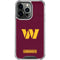NFL Washington Commanders Distressed iPhone 13 Pro Clear Case