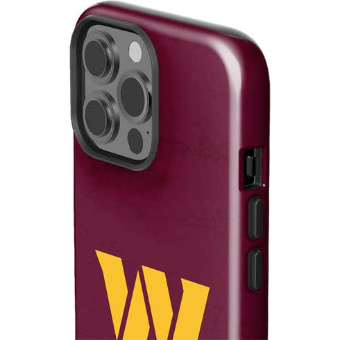 NFL Washington Commanders Distressed iPhone 13 Pro Max Impact Case