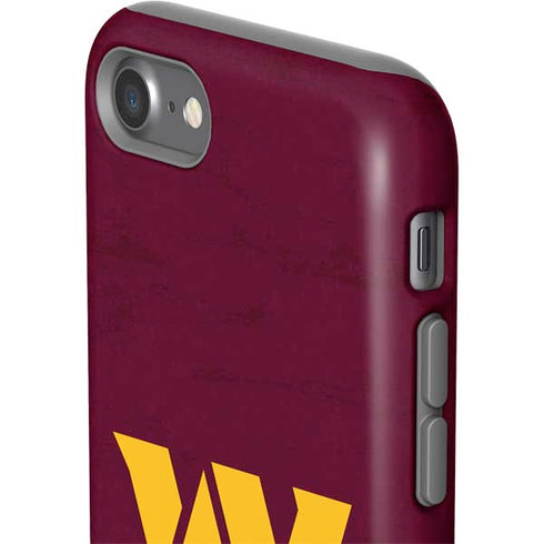 NFL Washington Commanders Distressed iPhone SE (2nd & 3rd Gen) Pro Case