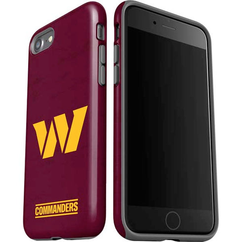 NFL Washington Commanders Distressed iPhone SE (2nd & 3rd Gen) Pro Case