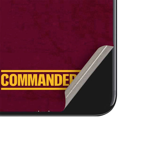 NFL Washington Commanders Distressed iPhone SE (2nd & 3rd Gen) Skin