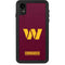 NFL Washington Commanders Distressed iPhone XR Waterproof Case