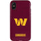 NFL Washington Commanders Distressed iPhone XS Pro Case