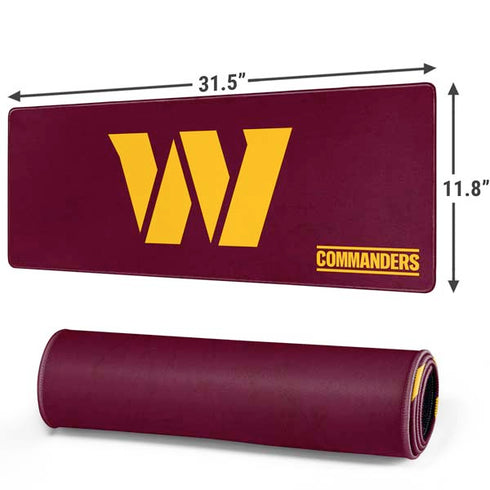 NFL Washington Commanders Distressed Gaming Mouse Pad