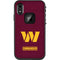 NFL Washington Commanders Distressed LifeProof Fre iPhone Skin