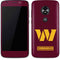 NFL Washington Commanders Distressed Moto E5 Play Skin