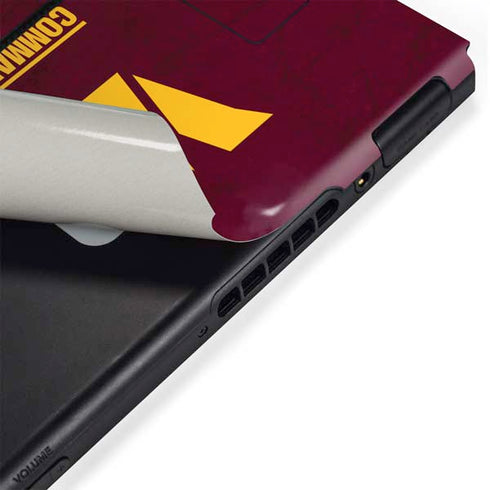 NFL Washington Commanders Distressed Nintendo Switch Bundle Skin