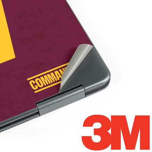 NFL Washington Commanders Distressed Notebook 9 Pro 13in (2017) Skin