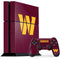 NFL Washington Commanders Distressed PS4 Console and Controller Bundle Skin