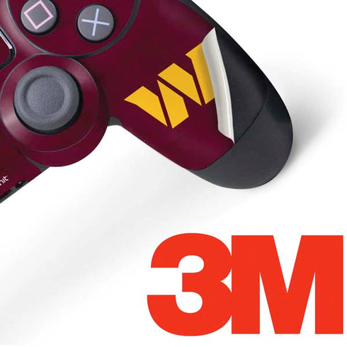 NFL Washington Commanders Distressed PS4 Controller Skin