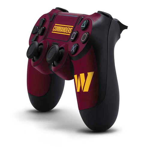 NFL Washington Commanders Distressed PS4 Pro/Slim Controller Skin