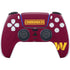 NFL Washington Commanders Distressed PS5 Controller Skin
