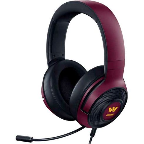 NFL Washington Commanders Distressed Razer Kraken X Skin
