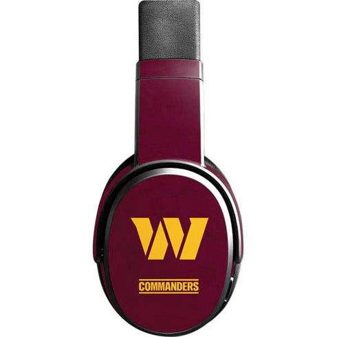 NFL Washington Commanders Distressed Skullcandy Crusher Wireless Skin