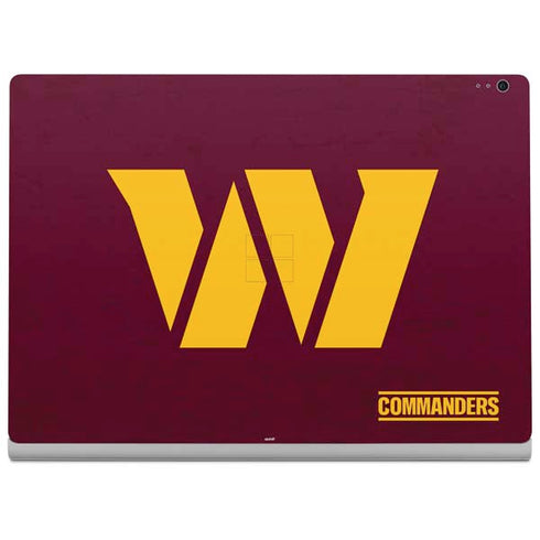 NFL Washington Commanders Distressed Surface Book 2 13.5in Skin
