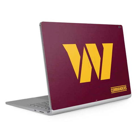 NFL Washington Commanders Distressed Surface Book 2 15in Skin