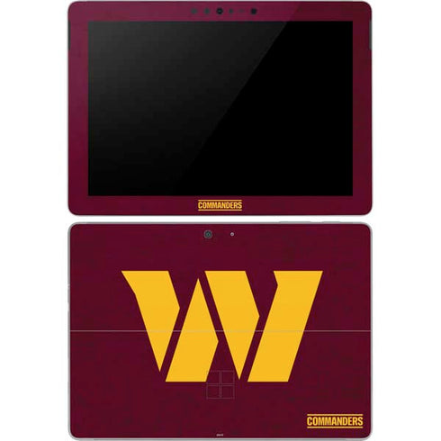NFL Washington Commanders Distressed Surface Go Skin