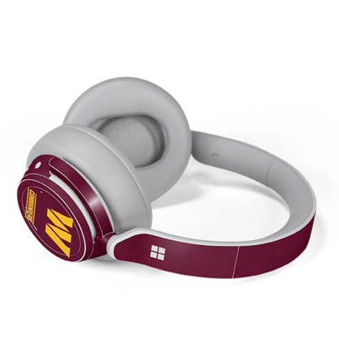 NFL Washington Commanders Distressed Surface Headphones Skin