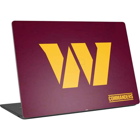 NFL Washington Commanders Distressed Surface Laptop 4 15in Skin