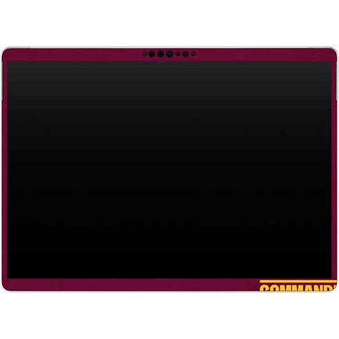 NFL Washington Commanders Distressed Surface Pro 8 Skin