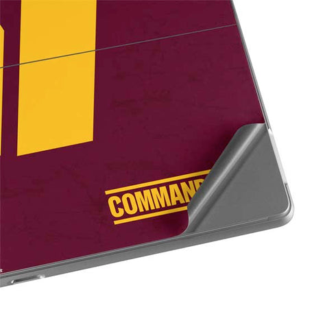 NFL Washington Commanders Distressed Surface Pro 8 Skin