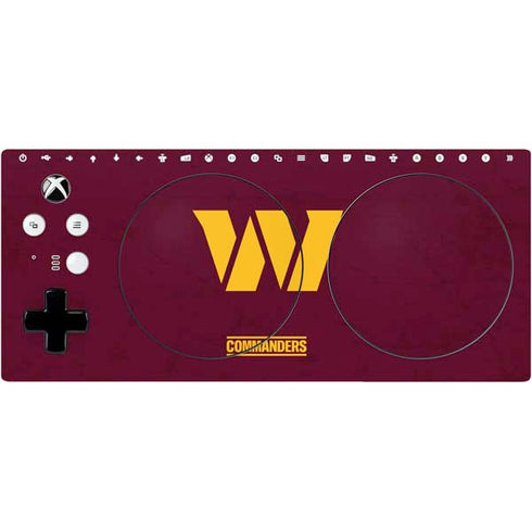 NFL Washington Commanders Distressed Xbox Adaptive Controller Skin