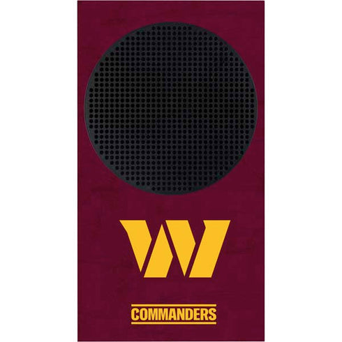 NFL Washington Commanders Distressed Xbox Series S Skins