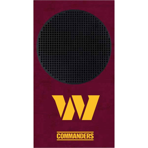 NFL Washington Commanders Distressed Xbox Series S Console Skin