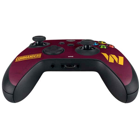 NFL Washington Commanders Distressed Xbox Series X Controller Skin