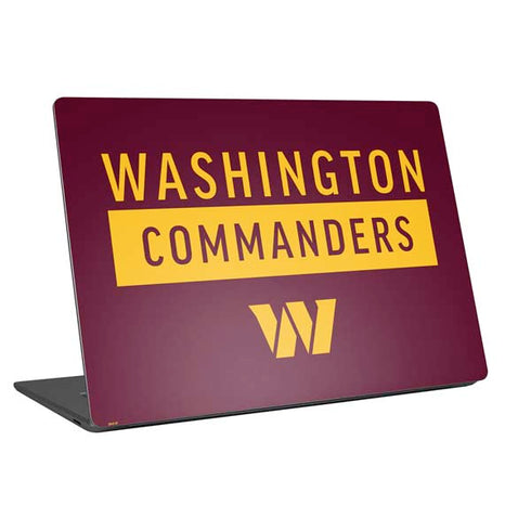 NFL Washington Commanders Universal Laptop 16.6in (13.4 x 9.7in) Skin