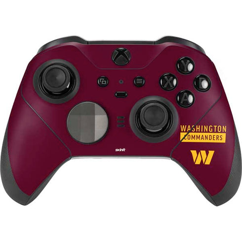 NFL Washington Commanders Xbox Elite Wireless Controller Series 2 Skin