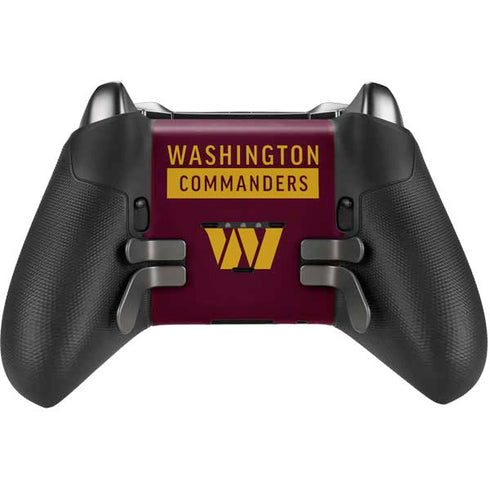 NFL Washington Commanders Xbox Elite Wireless Controller Series 2 Skin