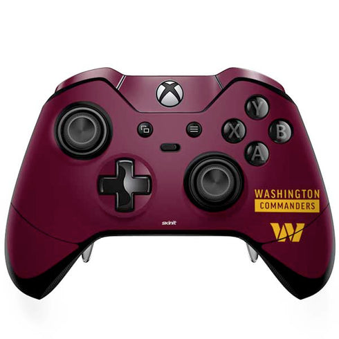 NFL Washington Commanders Xbox One Elite Controller Skin