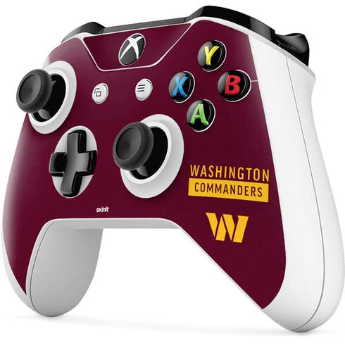 NFL Washington Commanders Xbox One S Controller Skin