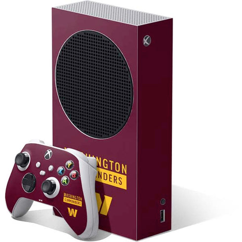 NFL Washington Commanders Xbox Series S Bundle Skin