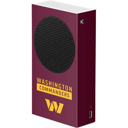 NFL Washington Commanders Xbox Series S Console Skin