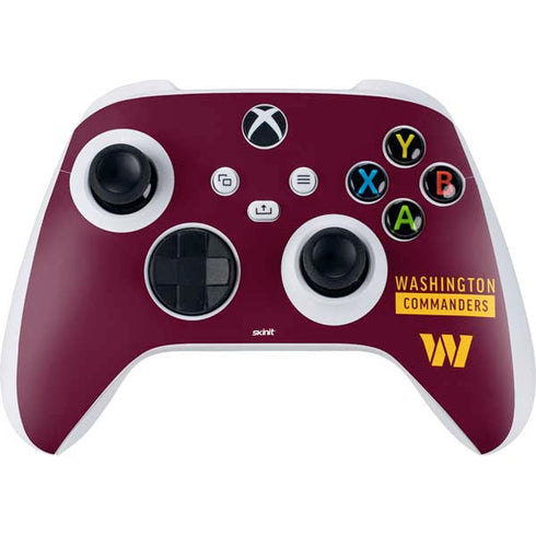 NFL Washington Commanders Xbox Series S Controller Skin