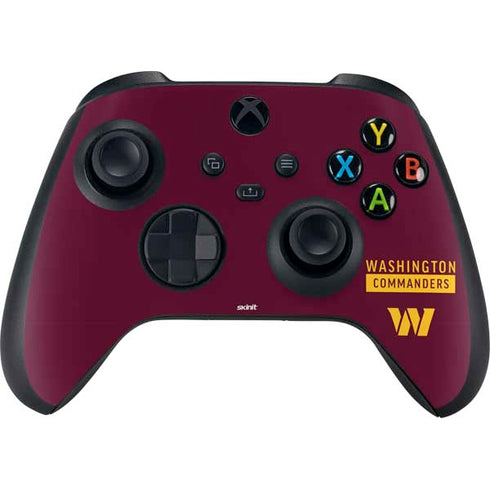 NFL Washington Commanders Xbox Series X Controller Skin