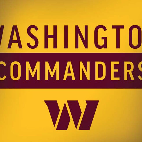 NFL Washington Commanders Yellow Dell Alienware Skin