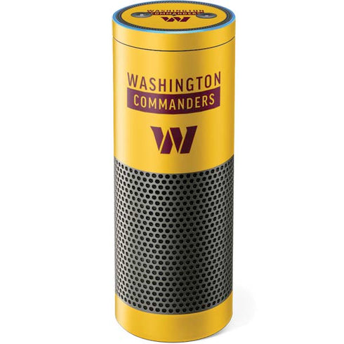NFL Washington Commanders Yellow Amazon Echo Skin