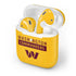 NFL Washington Commanders Yellow Apple AirPods 2 Skin