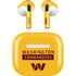 NFL Washington Commanders Yellow Apple AirPods (3rd Gen 2021) Skin