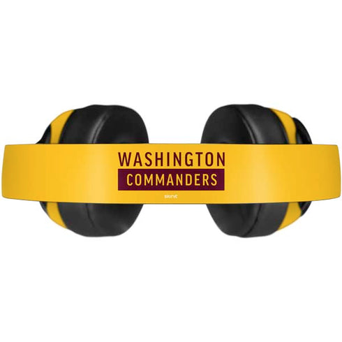 NFL Washington Commanders Yellow Beats Solo Pro Skin